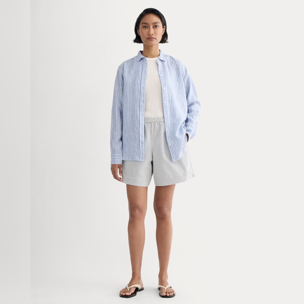 Seersucker Pull-on Short